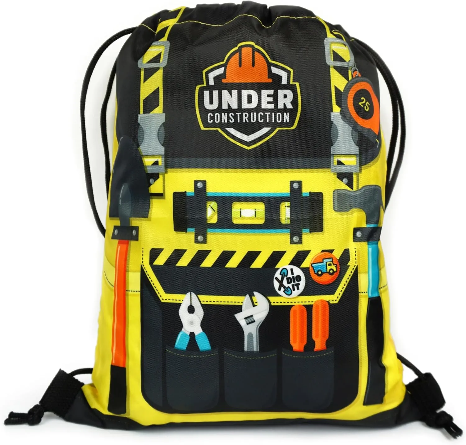 12 pk Construction Party Favor Bags for Construction Birthday Party Favors - Perfect for Excavator Birthday Decorations