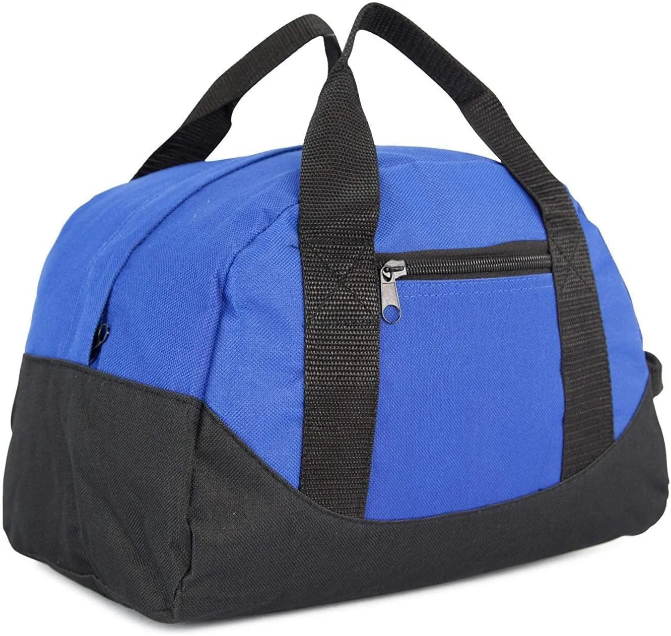 12" Duffel Duffle Travel Sports Gym Bags Mini Carry-on Luggage Small Supply Bag (Royal)