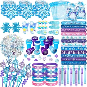 130 Pcs Frozen Party Favors Birthday Supplies for Girls Kids, Gift Bags Frozen Filler Goodie Bag Stuffers Frozen Birthday Party Supplies