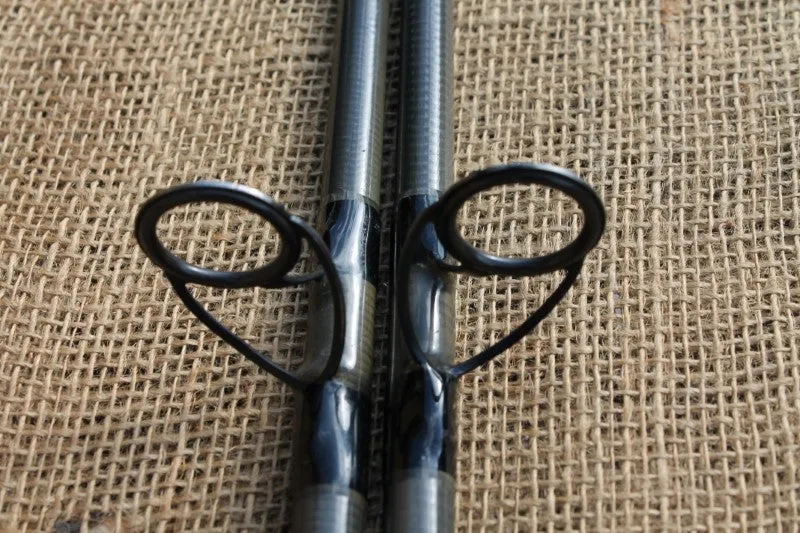 2 x Trev's Of Wilmslow Custom Built Harrison Old School Carp Fishing Rods.