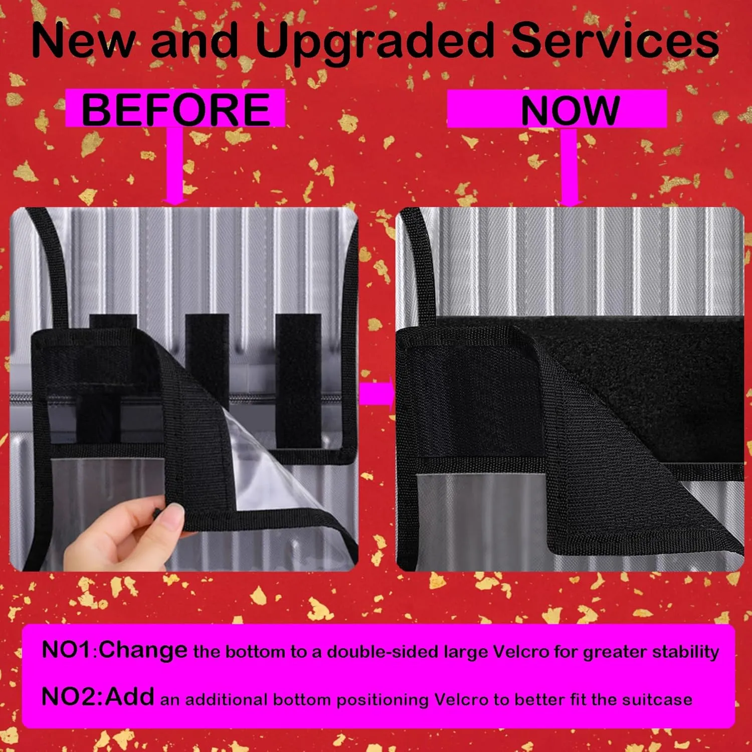 20 Inch Luggage Cover Protector Bag PVC Clear Plastic Suitcase Cover Protectors Travel Luggage Sleeve Protector