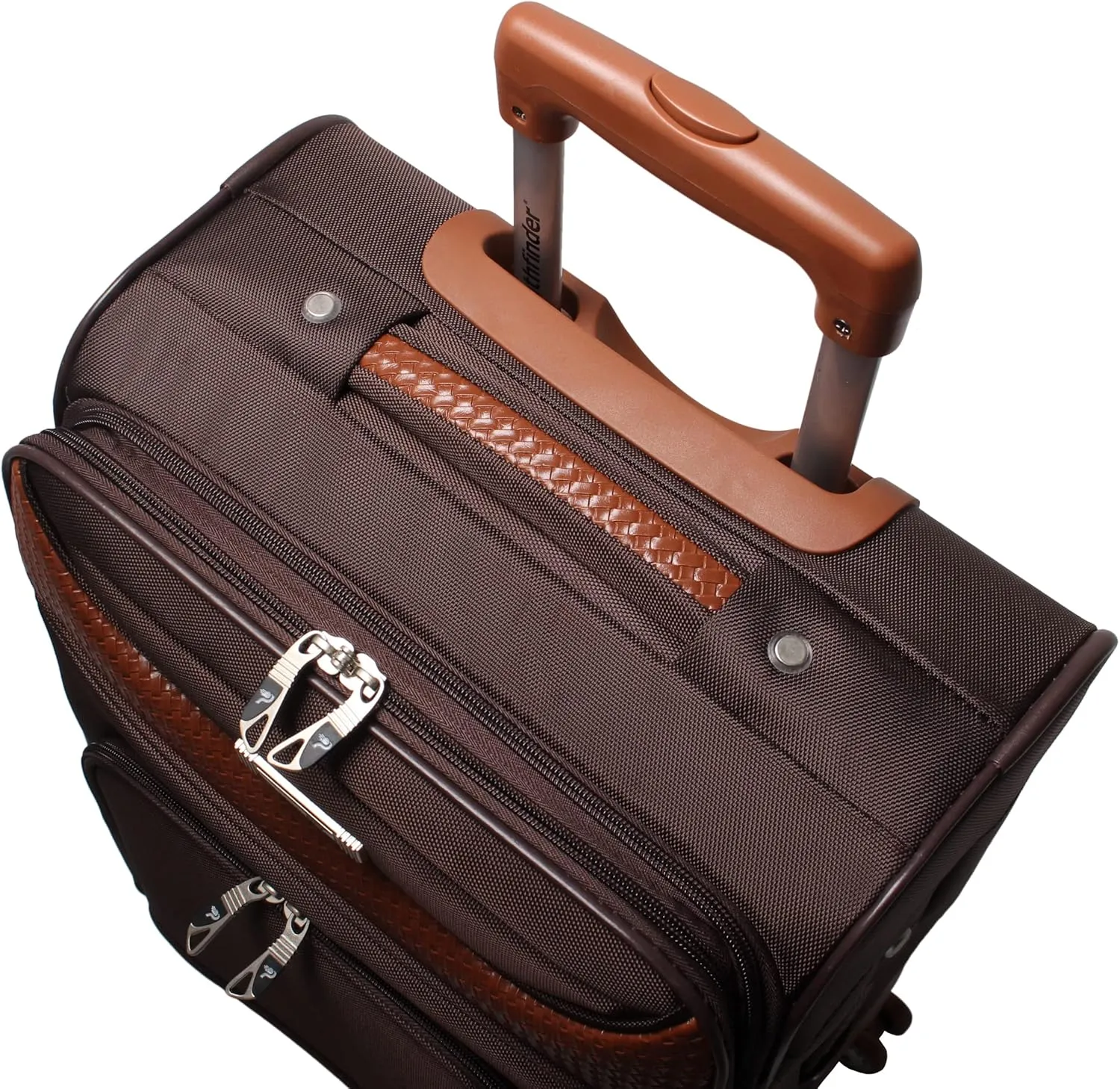 28 Inch Luggage with Spinner Wheels Softside Expandable Large Suitcase