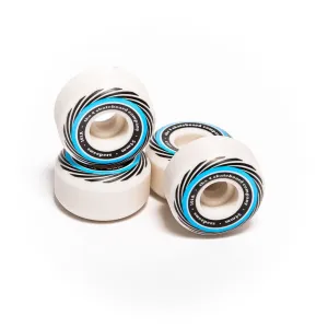 4 Skateboards Sweepers Blue 54mm Skateboard Wheels