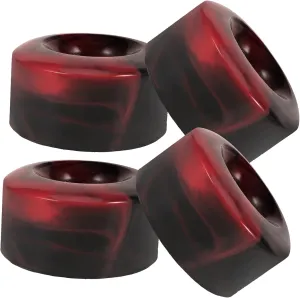 4pcs Skate Wheels Replacement for Roller Skates Pu Material 5832 Mixed 82a Hardness Easy to Install
