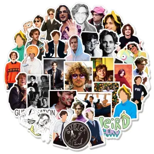 50PCS/Pack Matthew Gray Gubler Graffiti Stickers For Laptop Notebook Motorcycle Skateboard Computer Luggage Decal Sticker