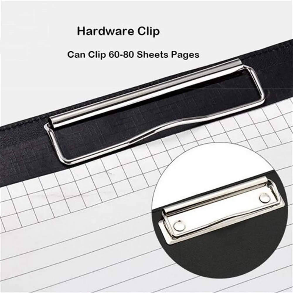 A4 Conference Folder Soft Leather Portfolio Organiser with Calculator