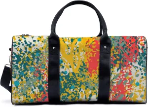 Abstract Art Graffiti Illustration Duffel Bag Travel Yoga Camping Gym Shoulder Bags Sports Handbag Lightweight canvas Tote Bag Holdall for Men Women