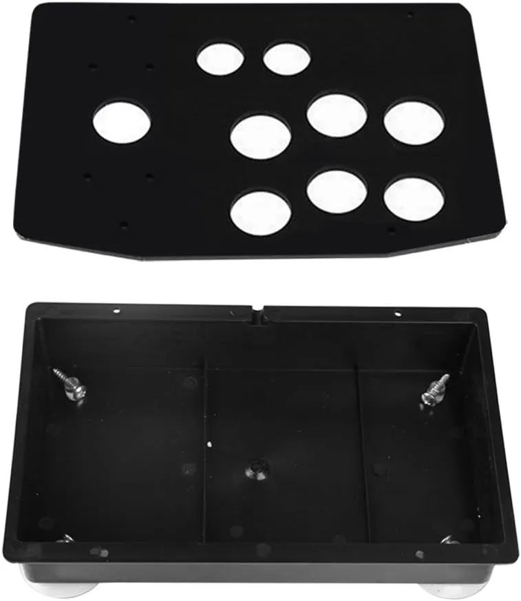Acrylic Panel and Case Joystick DIY Set Kits Replacement for Arcade Game Machine Cabinet Controller DIY Kit