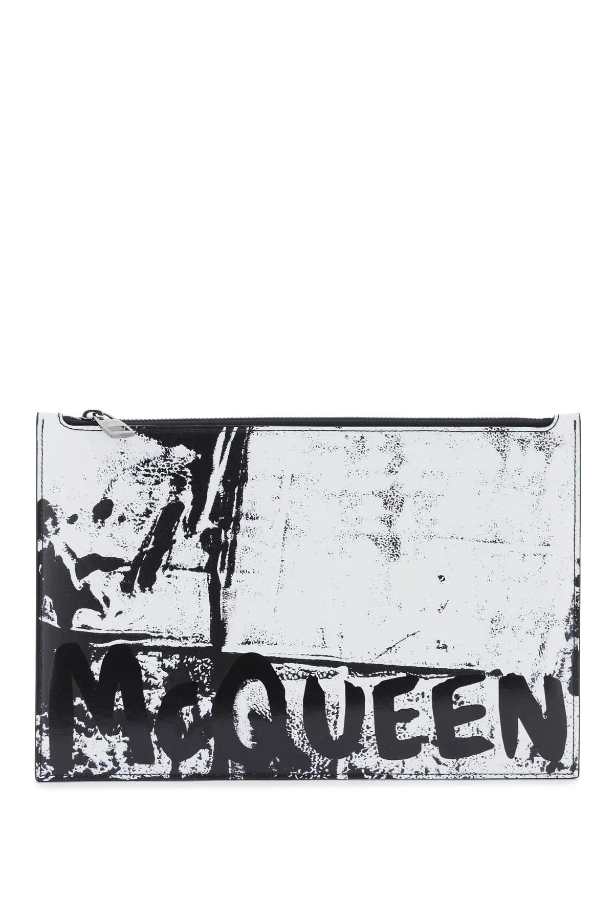 Alexander Mcqueen Graffiti Flat Pouch