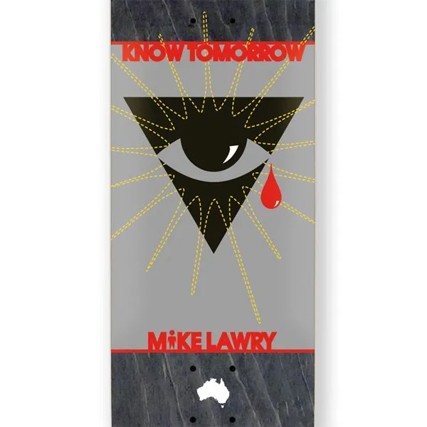 Alien Workshop Skateboard Deck Mike Lawry 8.375"
