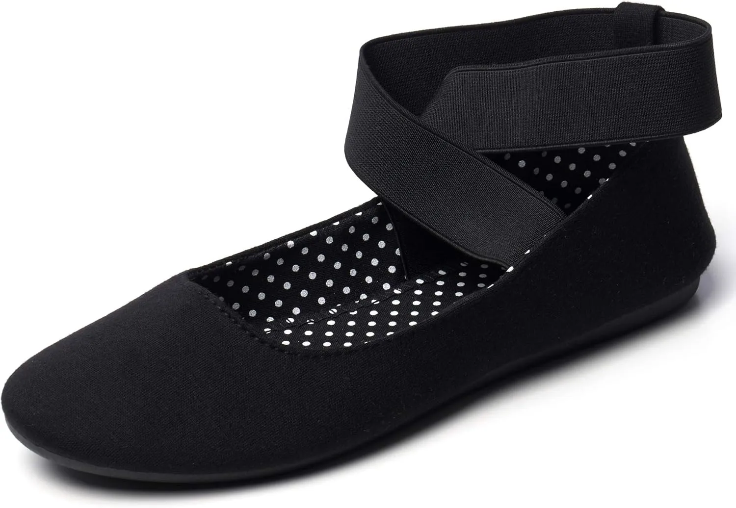 Alpine Swiss Peony Womens Ballet Flats Elastic Ankle Strap Shoes Slip On Loafers