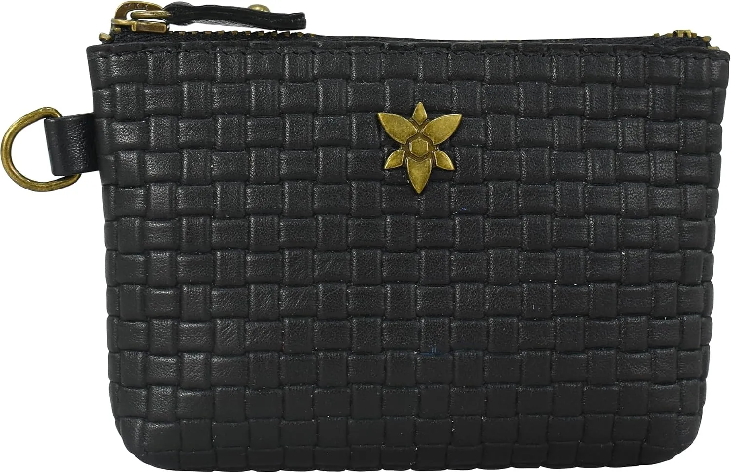 Anna by Anuschka Women's Hand Painted Leather Coin Pouch Purse