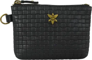 Anna by Anuschka Women's Hand Painted Leather Coin Pouch Purse
