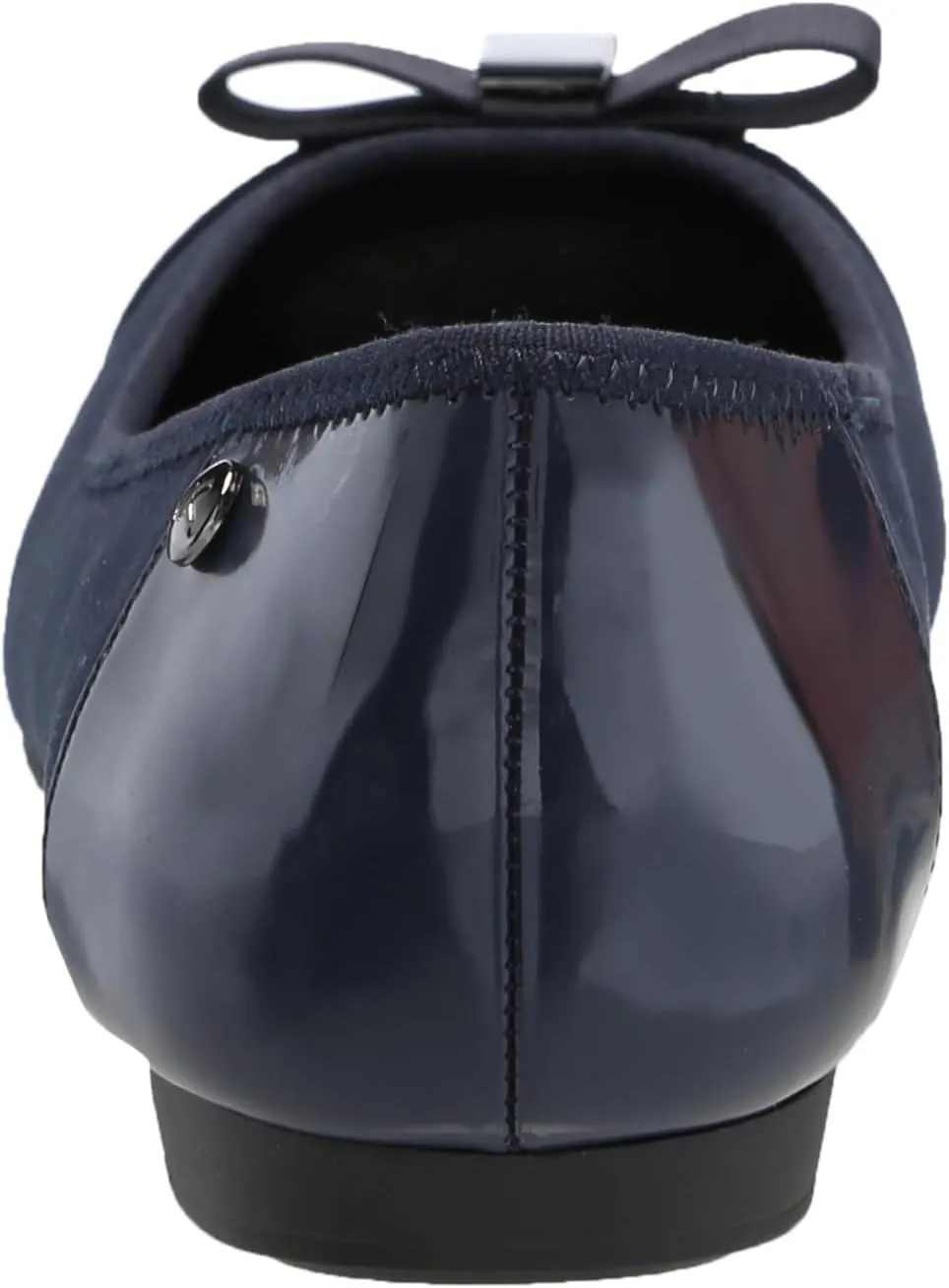 Anne Klein Sport Womens Alive Patent Slip On Ballet Flats