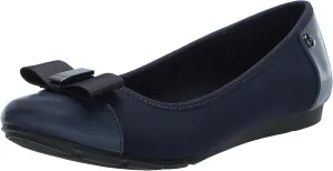 Anne Klein Sport Womens Alive Patent Slip On Ballet Flats