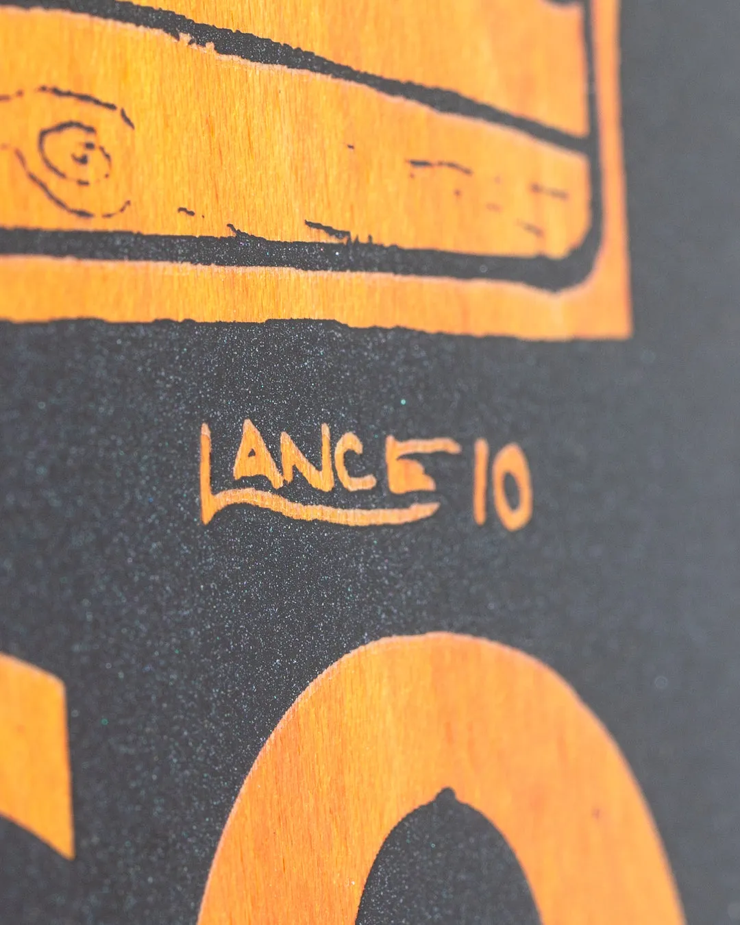 Anti Hero SSD25 Grosso Handplant Black 9.25" Skateboard Deck
