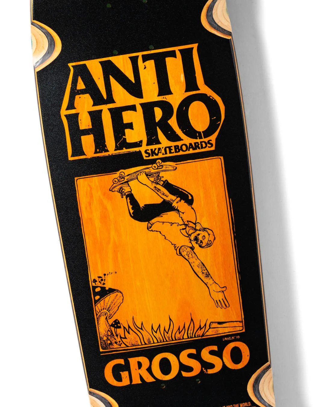 Anti Hero SSD25 Grosso Handplant Black 9.25" Skateboard Deck