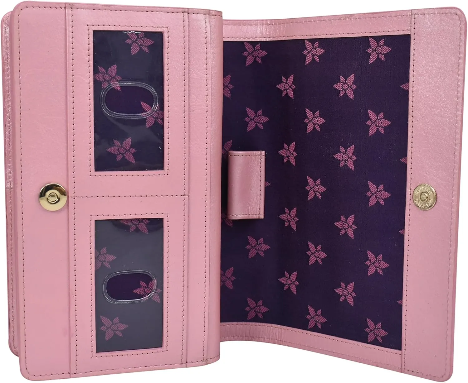 Anuschka Women's Original Hand-Painted Leather 4-in-1 Organizer Crossbody