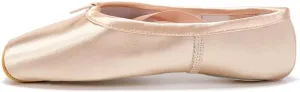 AOQUNFS Girls Ballet Pointe Shoes Satin Professional Dance Shoes Sewn Ribbon for Women,NTL