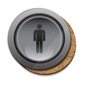 Arcade Button One Player - Coaster
