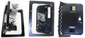Arcade Game Coin Door with 1 Mechanical Coin selector for US 25 Cent, Jamma, Mame and More!