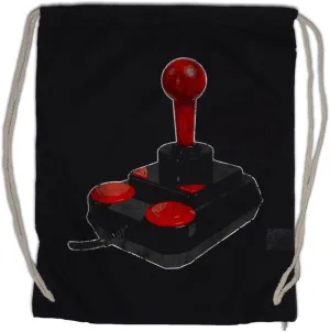 Arcade Joystick Drawstring Bag Gym Sack