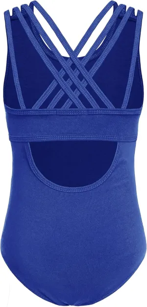 Arshiner Girls Ballet Leotards Dance Gymnastic Outfits Crisscross Straps Sleeveless Tank Dancewear