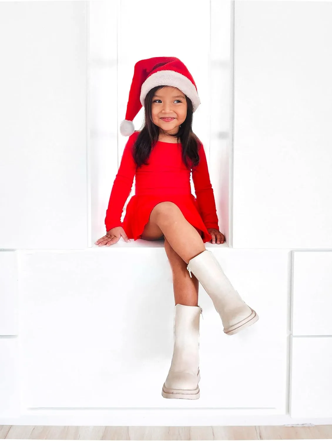 Arshiner Kids Girls Classic Long Sleeve Leotard Dance Ballet Dress