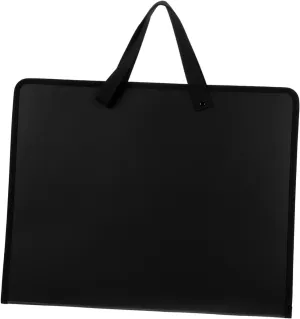 Art Portfolio Folder Sturdy Tote Bag Pp Material Large Capacity Handle Art Student Storage Organizer