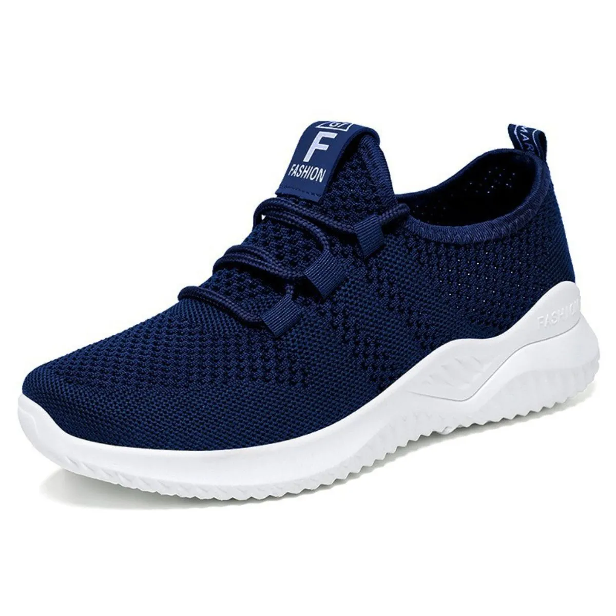 Athletic Shoes - Breathable Mesh Lace Up Athletic