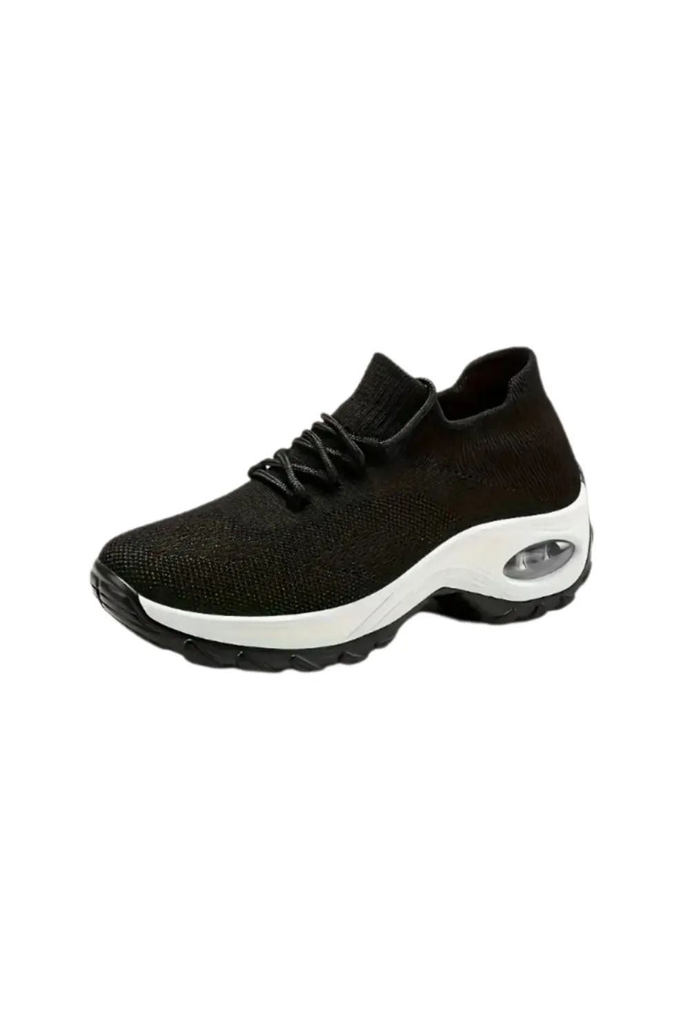 Athletic Shoes - Lace Up Mesh Breathable Athletic