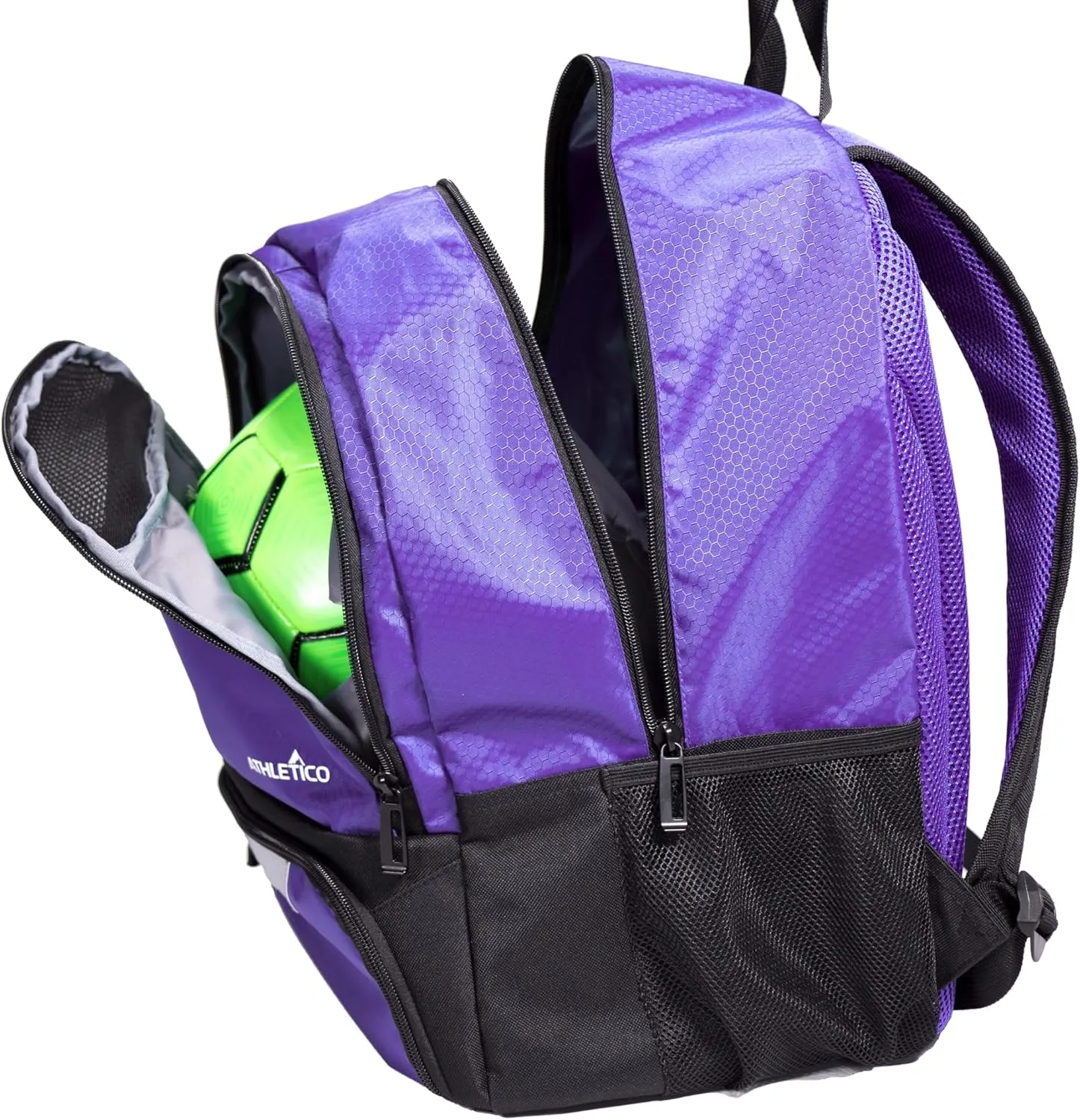 Athletico Youth Soccer Bag - Soccer Backpack & Bags for Basketball, Volleyball & Football | Includes Separate Cleat and Ball Compartment