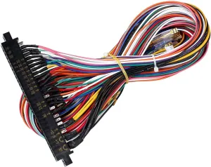 Atomic Market 28 Pins Jamma Harness Cabinet Wire Wiring Loom for Arcade Game PCB Video Board