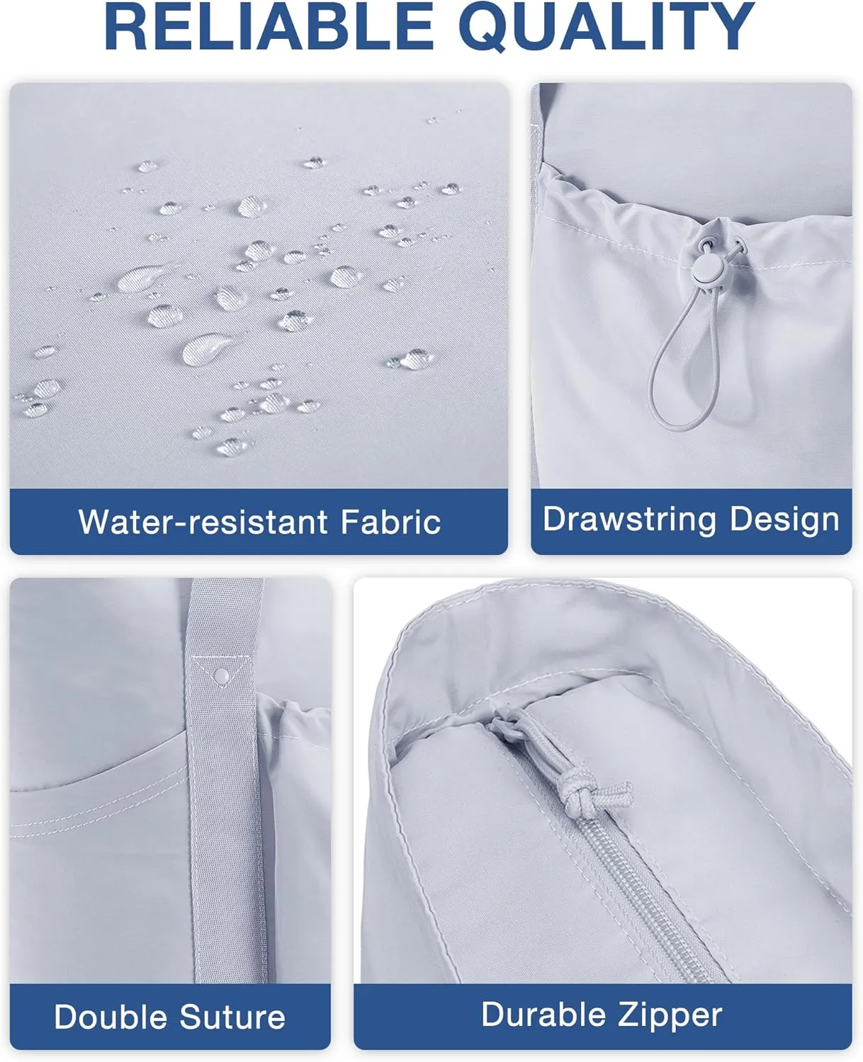 BAGSMART Tote Bag for Women, Tote Shoulder Bag with Laptop Compartment and Zipper Handbag for Travel, Work