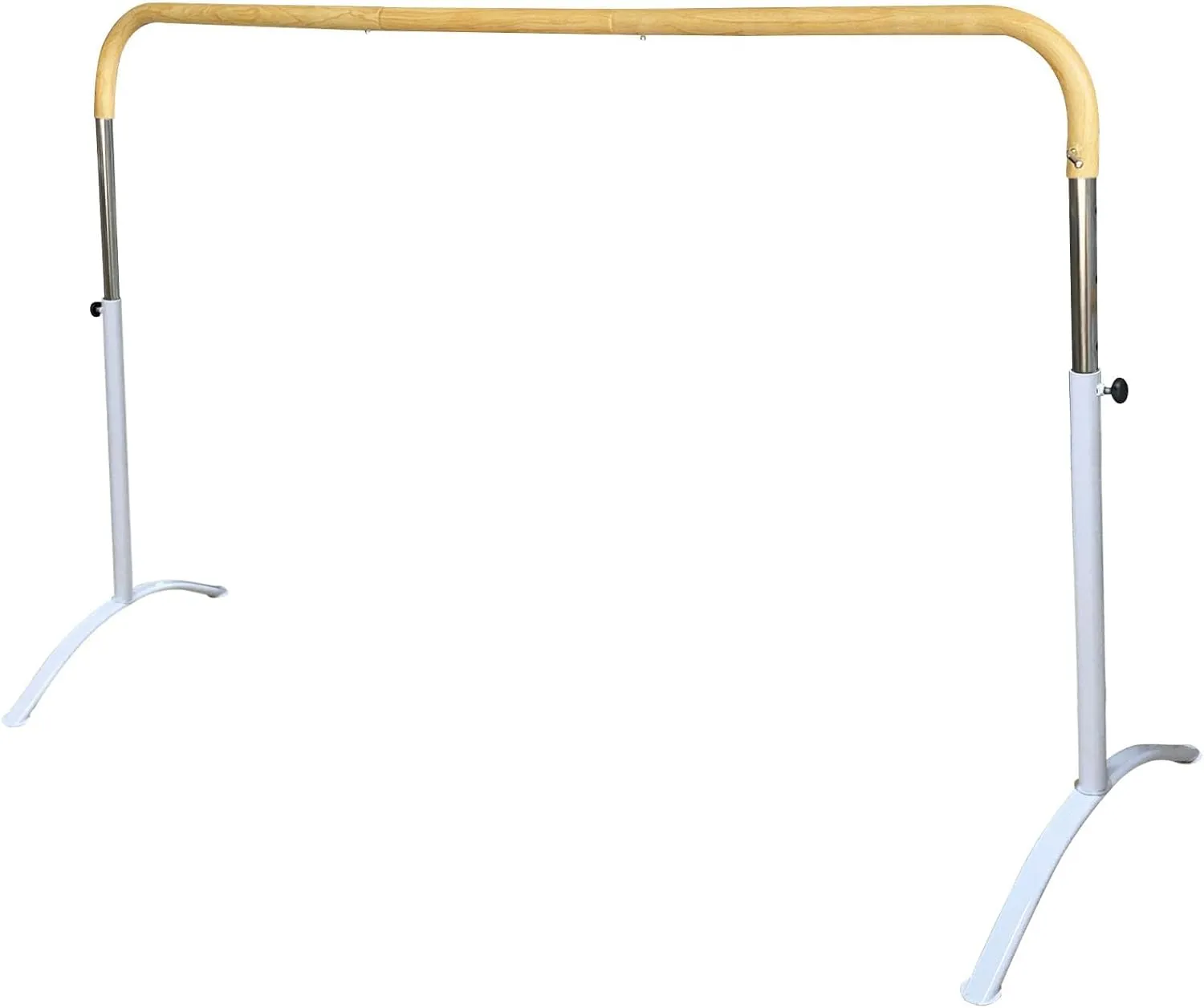 Ballet Barre 8ft for Studio – Single and Double Bar Ballet Barre Ideal for Stretch, Pilates, Dance, Fitness and Workouts
