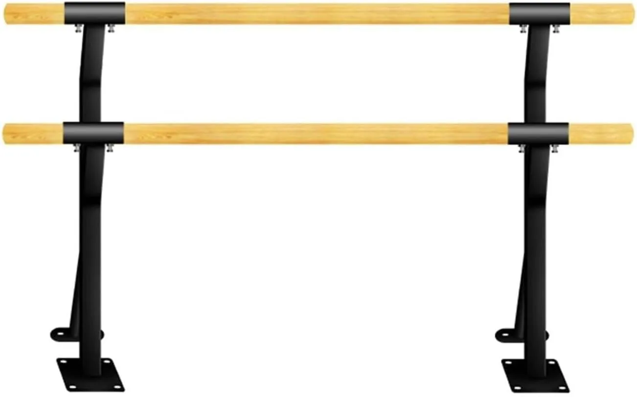 Ballet Barre,Freestanding Dance Stick, Portable Pole Mobile Stretching Dance Bar, Ballet Training Exercise Equipment for Workout (Black 150cm)