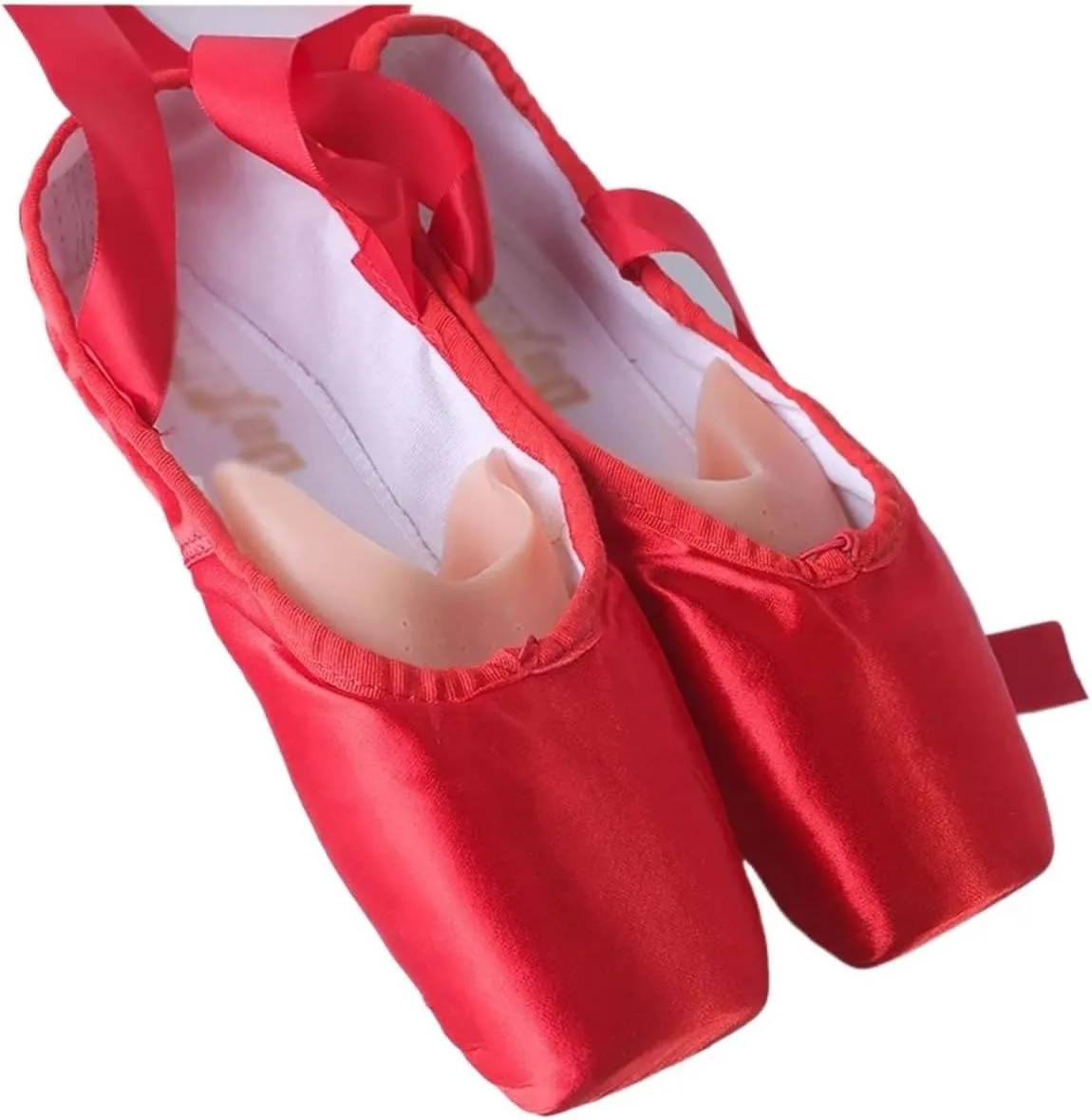 Ballet Pointe Shoes Satin Ballerina Ballet Shoes Women Ballet Dance Wear Practice Lesson Performance(37)