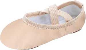 Ballet Shoes for Girls Toddler Kids Ballet Slippers Women Split Sole Leather Ballerina Dance Shoes