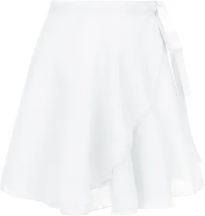 Ballet Skirt for Women Ballet Wrap Skirt Sheer Dance Costumes with Adjustable Waist tie for Adult Ladies Big Girls
