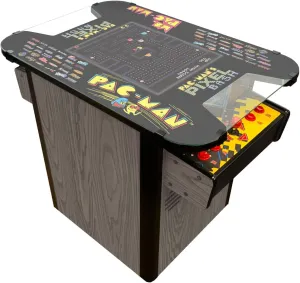Bandai Namco Amusement America Pac-Man's Pixel Bash Home Cocktail Table - Estate Grey