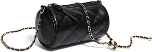 Barrel Bag Womens Cylinder Purse Crossbody Handbags Trendy Cool Round Circular Casual Sourpuss Shoulder Bag