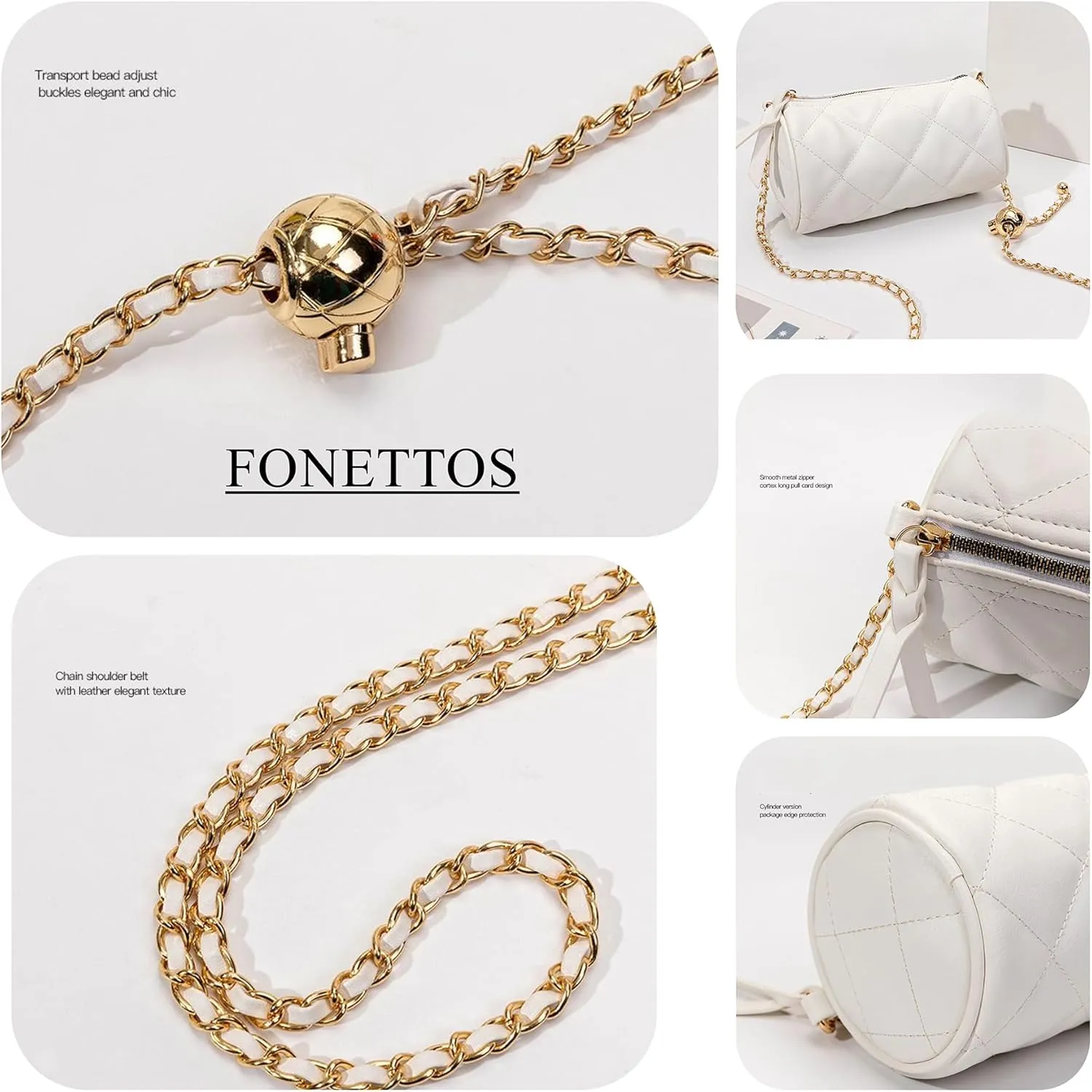 Barrel Bag Womens Cylinder Purse Crossbody Handbags Trendy Cool Round Circular Casual Sourpuss Shoulder Bag