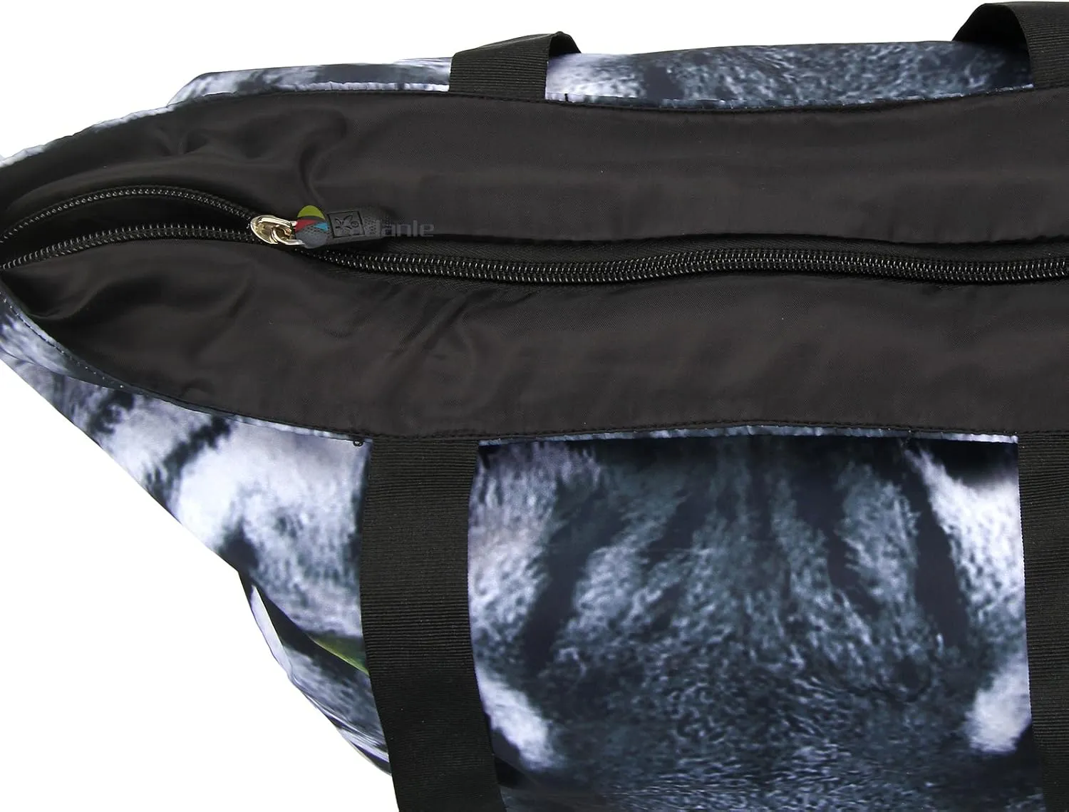 Beach Tote Bags Travel Totes Bag Shopping Zippered Tote for Women Foldable Waterproof Overnight Handbag