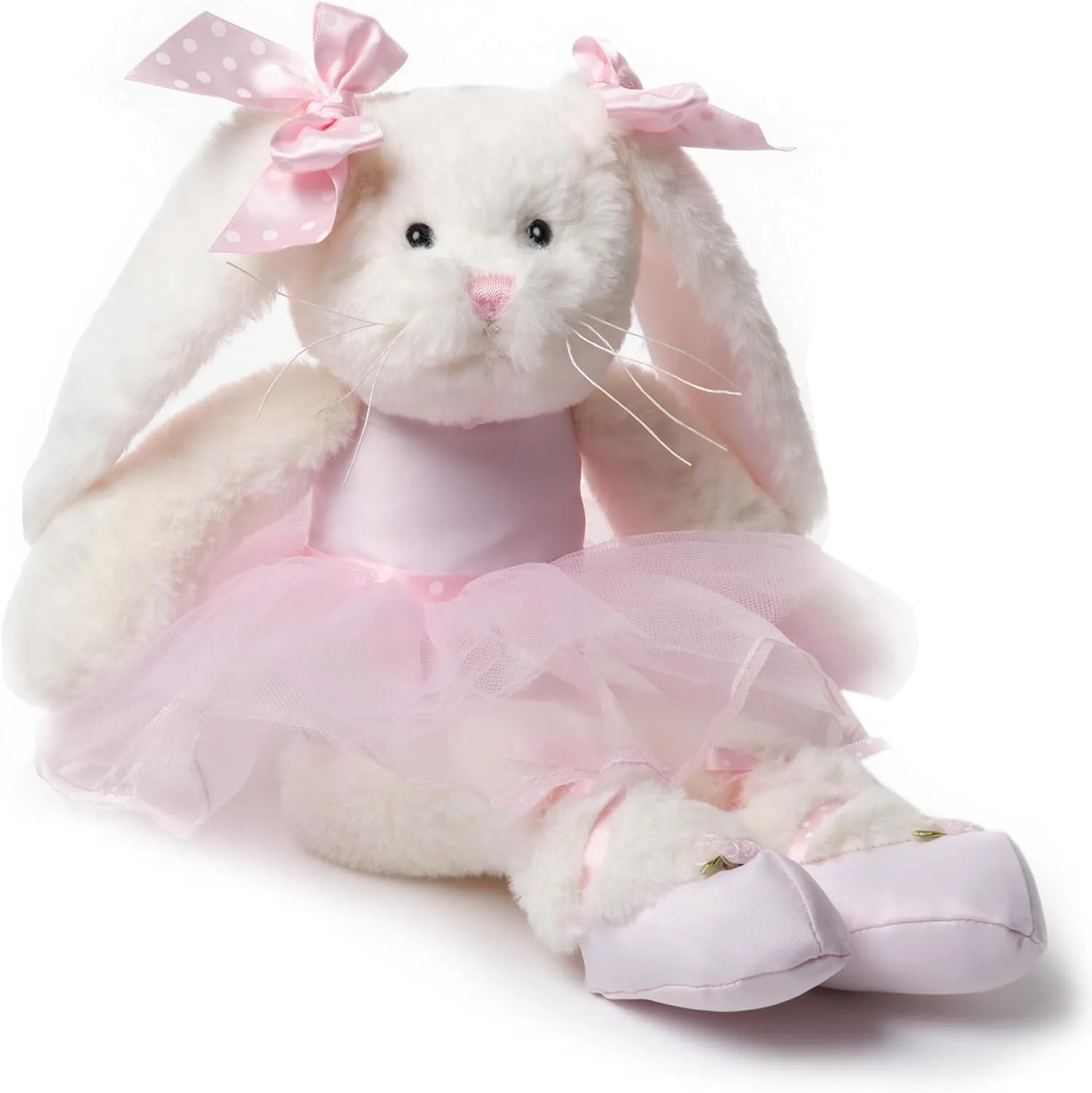 Bearington Collection Lil' Bunny Ballerina 15 in Stuffed Animals - Plush Toys for Girls