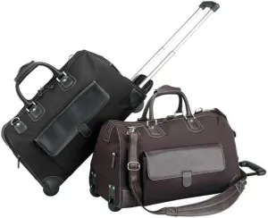 Bellino 22" 2-Wheeled The Pilot Travel Duffel Color: Black