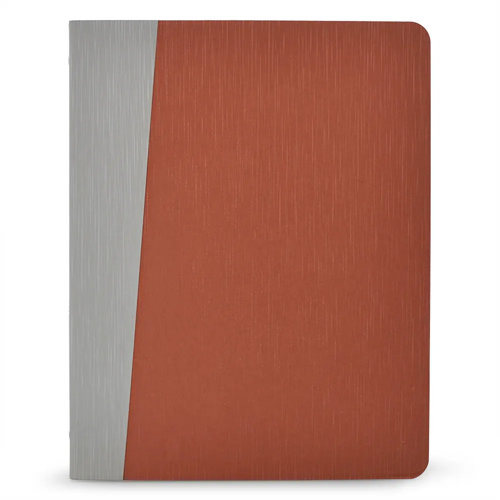 Binder Padfolio Organizer with Color File Folders, Business and Interview Portfolio with 2-Ring Binder, Clipboard