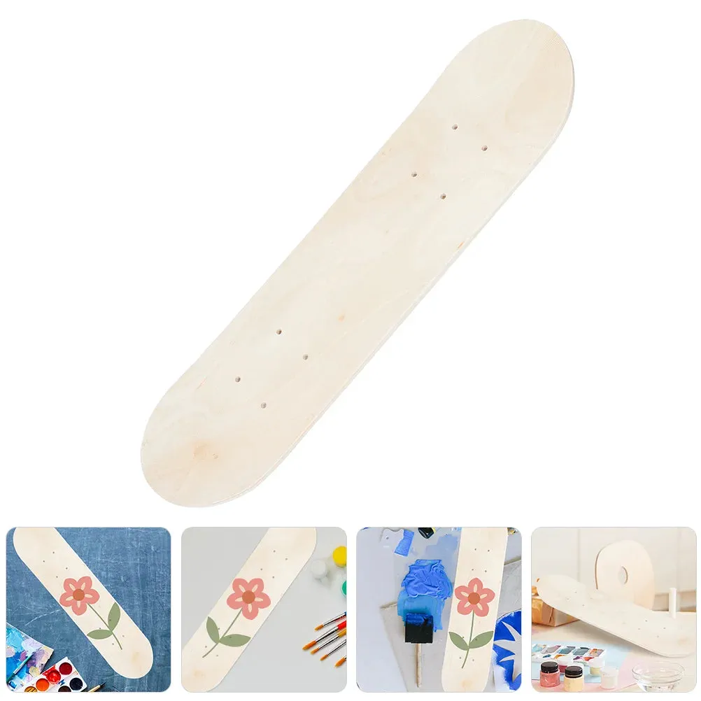 Birthday Decoration Girl Graffiti Skateboard Decks Blank Skateboards Double Sided DIY Child