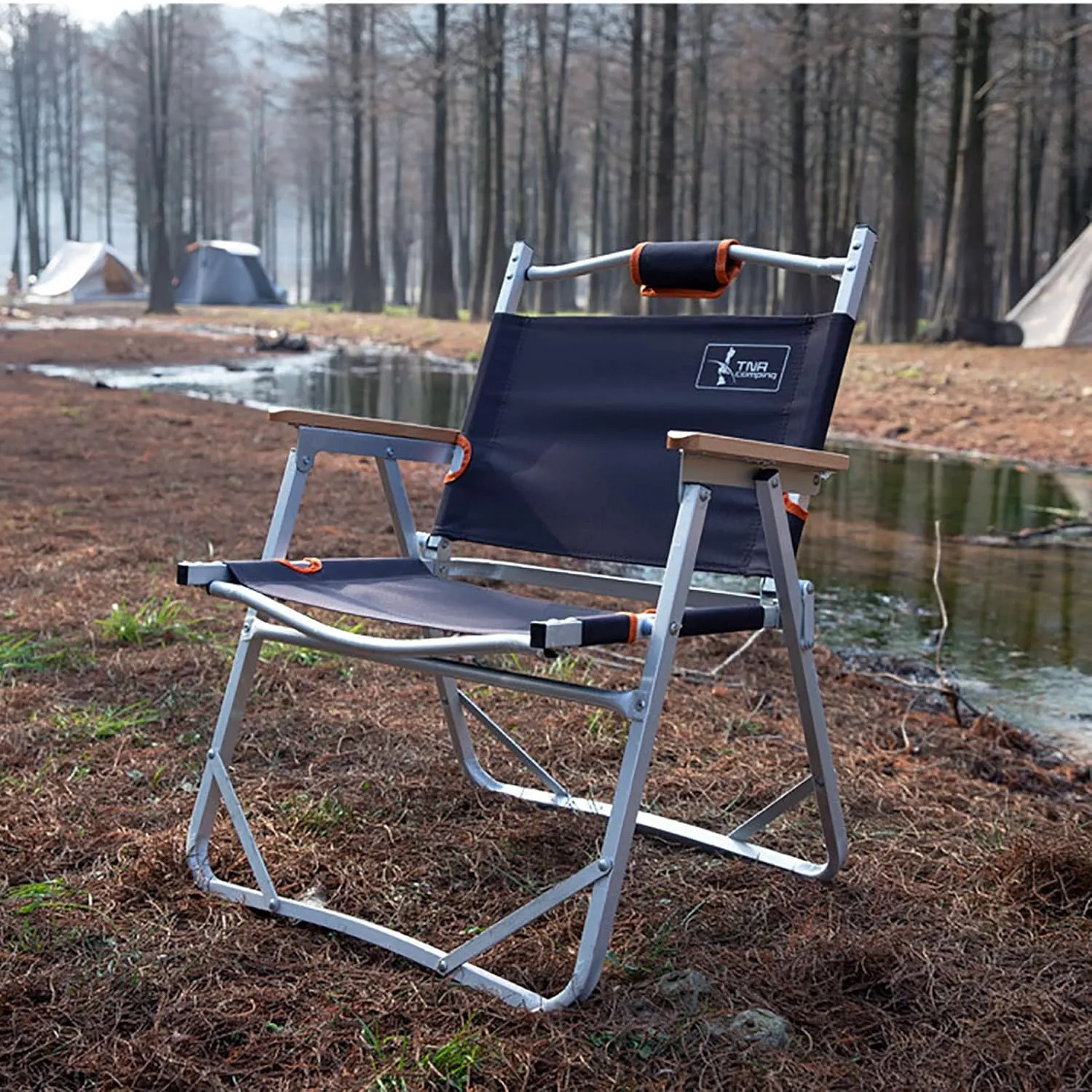BK&MF Outdoor Folding Director Chair,Portable Lightweight Camping Chair,Reclining Chair Canvas Beach Camp Chair Space Saving for Storage and Travel,C,54x49x66cm(21x19x26inch)