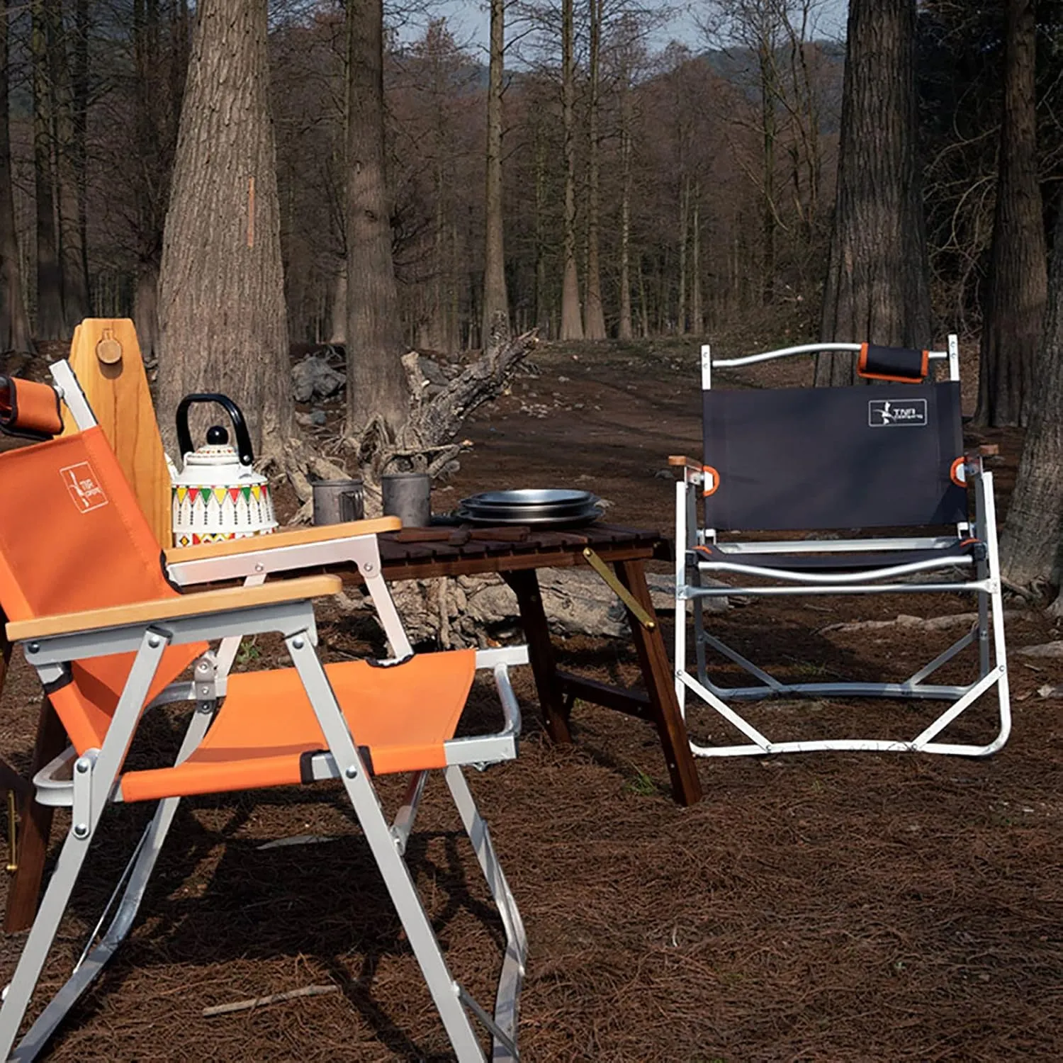 BK&MF Outdoor Folding Director Chair,Portable Lightweight Camping Chair,Reclining Chair Canvas Beach Camp Chair Space Saving for Storage and Travel,C,54x49x66cm(21x19x26inch)