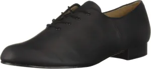 Bloch mens Jazz Oxford Leather Sole Dance Shoe, Black, 8 Medium US